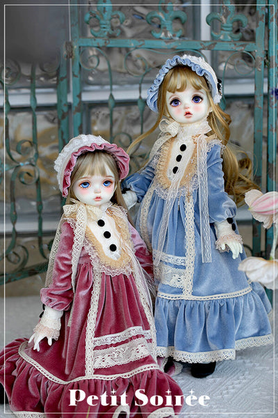 Rosaline Dress (for MSD) -Rose | PREORDER | OUTFIT