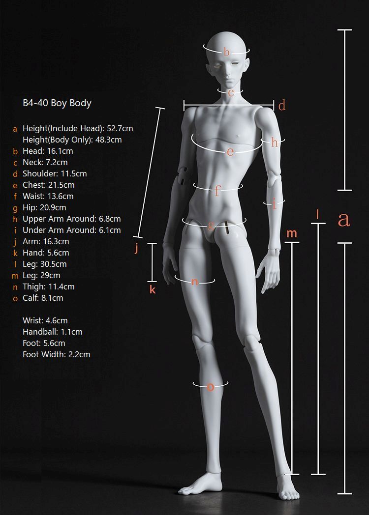 B4-40 Boy Body | Preorder | PARTS