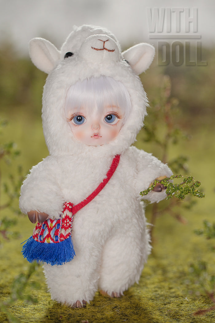 Baby Alpaca Alexa (White) [Limited Time 15% OFF] | PREORDER | DOLL