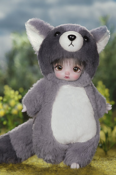 Baby Raccoon (Gray) [5% OFF for a limited time] | Preorder | DOLL