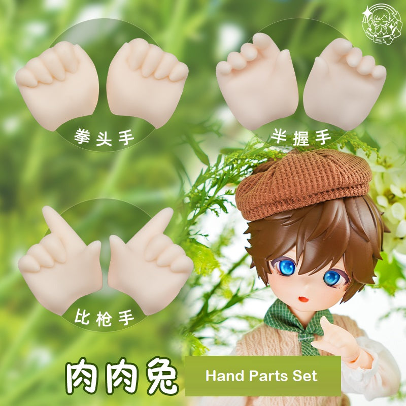 1/4 Hand Parts 3Pair Set (for Mimi)-Cream Skin [Limited quantity] | PREORDER | PARTS