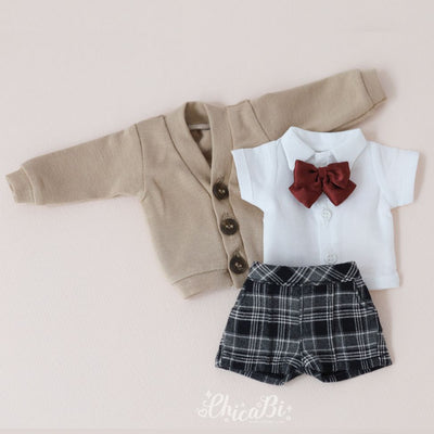 [Bebe] School Uniform Pants: Caramel | Preorder | OUTFIT