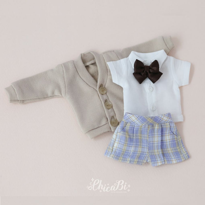 [Bebe] School Uniform Pants: Beige | Preorder | OUTFIT