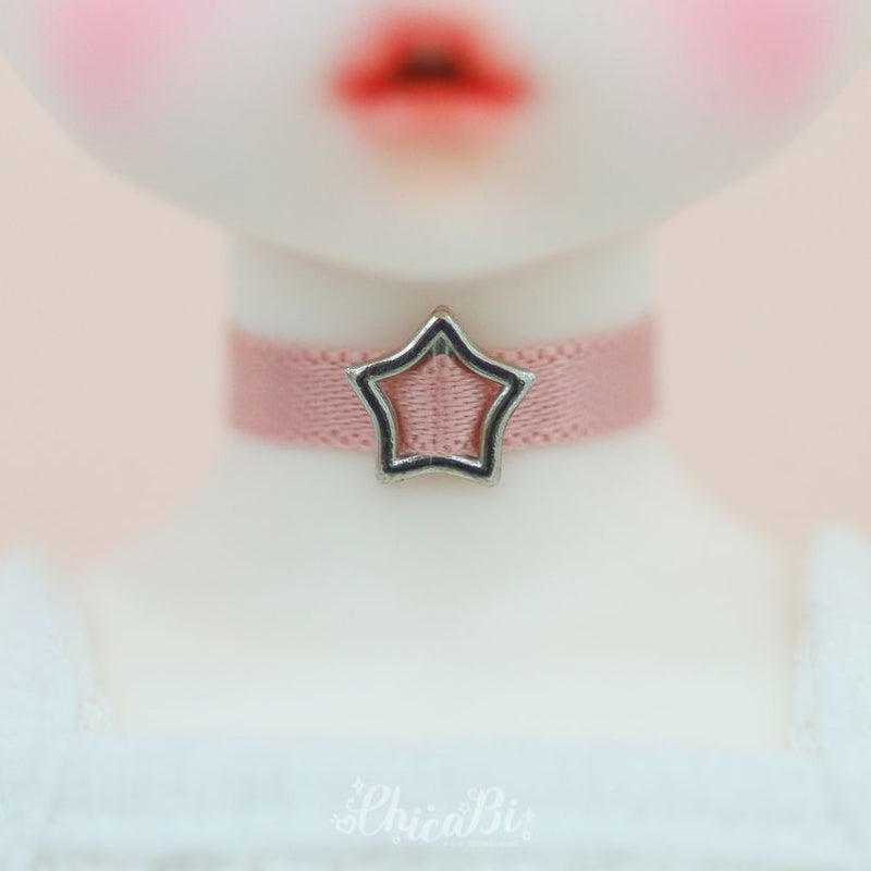 [Bebe] Choker Indie pink Star(sliver) | Preorder | ACCESSORIES