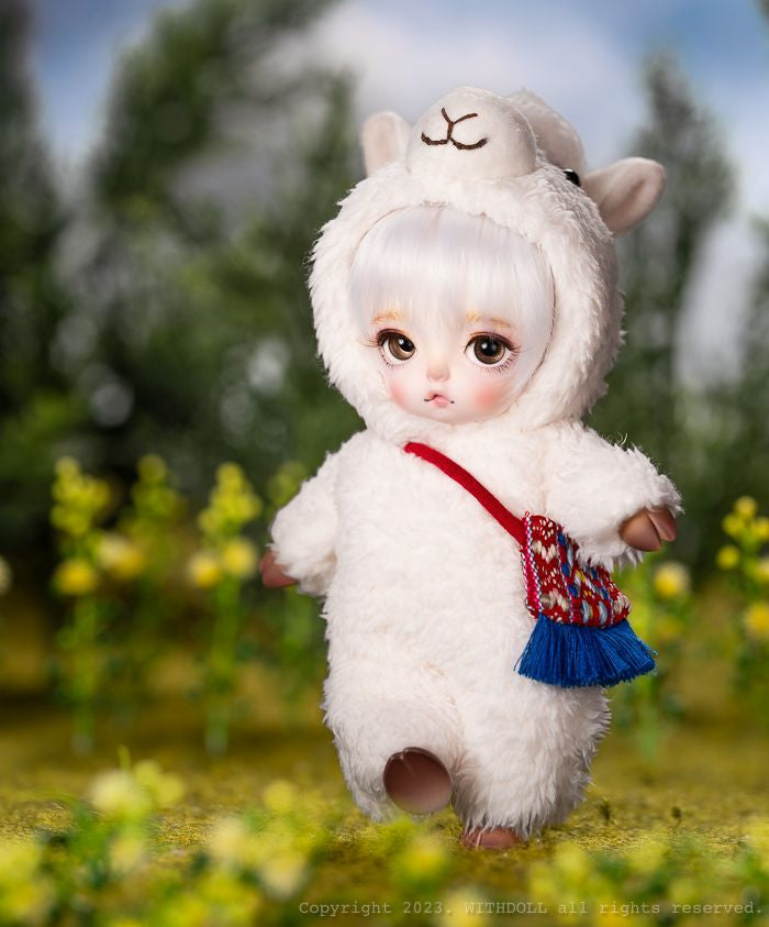 Big Head Alpaca Alexa (White) [5% OFF for a limited time] | PREORDER | DOLL