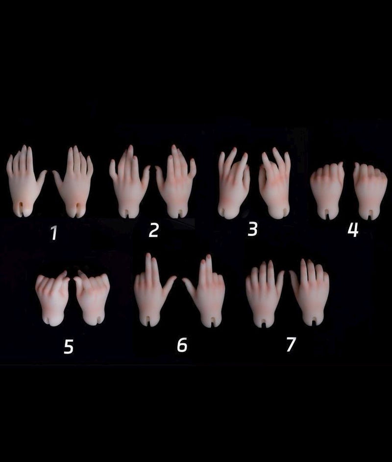 1/4 Girl Hand Parts (for jade body) | Preorder | PARTS