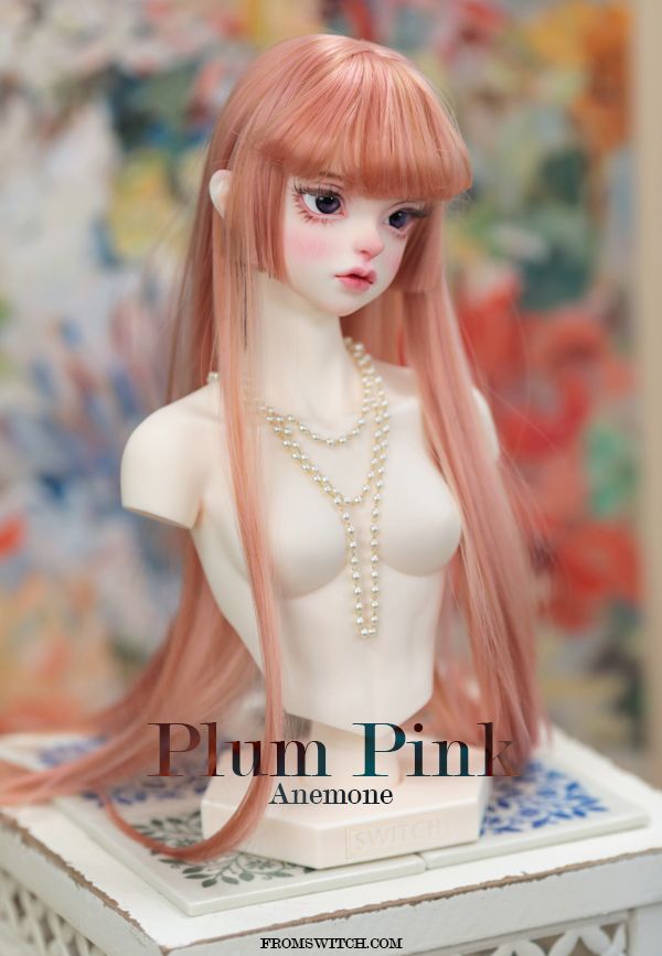 Anemone B: Plum Pink [Limited Time] | Preorder | BJD WIGS