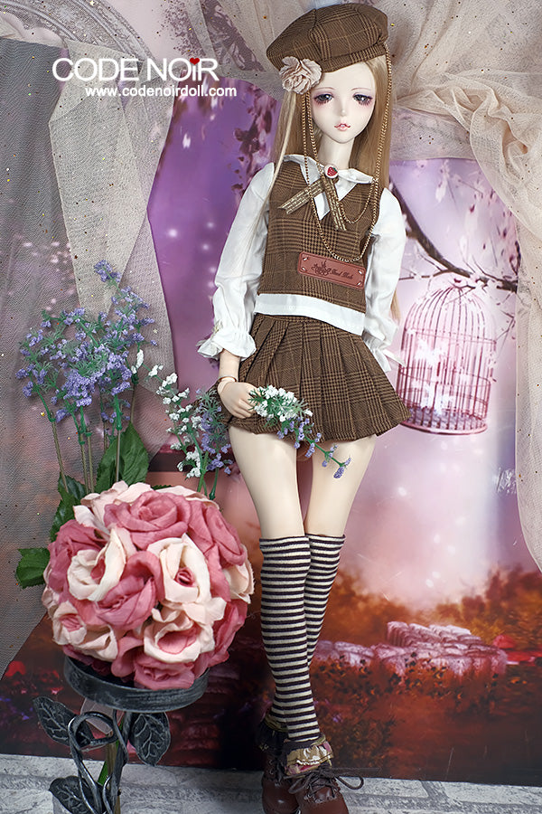 CMD000236 Tawny Brown Elegance | Preorder | OUTFIT