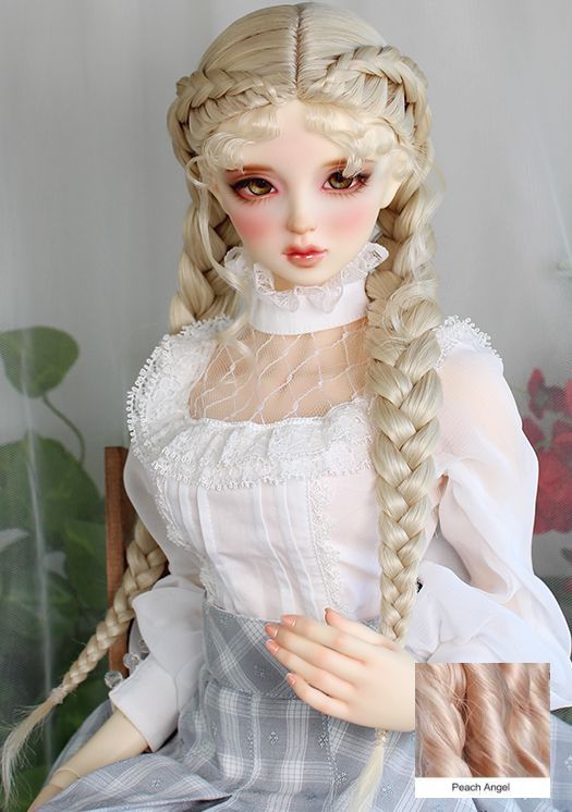 ShaSha Braid/peach ange/Classy（9-10inch）[Custom]  | Preorder | WIG