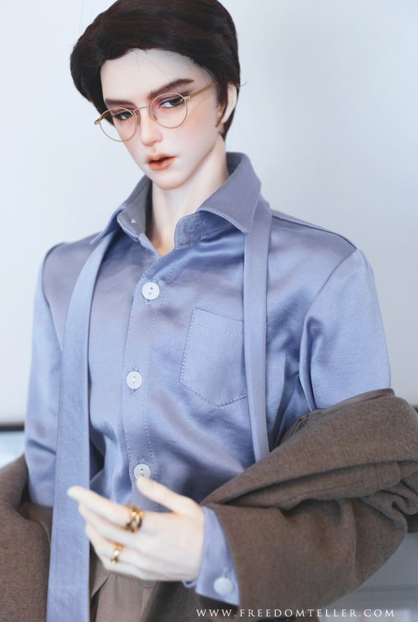Dress Shirts (Silky) Baby Blue: 76cm [Limited Time] | Preorder | OUTFIT