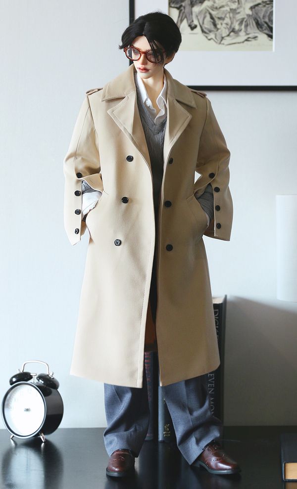 (Trench Coat) Butter Beige: 65cm [Limited time] | Preorder | OUTFIT