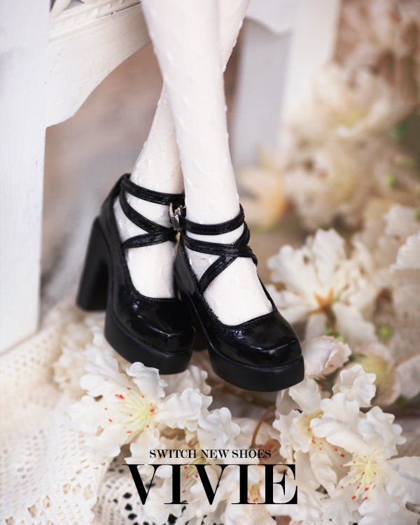 VIVIE: Black [Limited time] | Preorder | SHOES