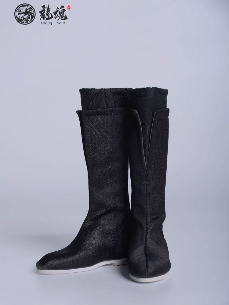 Lou Jin Gou Black Boots LH73SH-0006 | Preorder | SHOES