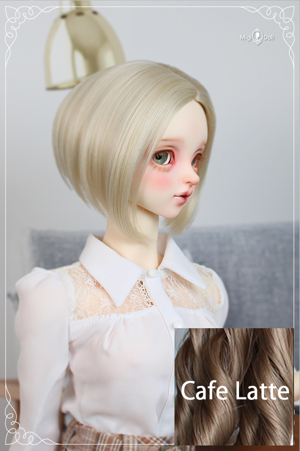 A-Bob Cut (MS-071) 8-9inch: Cafe Latte [Limited Time 20% OFF] | Preorder | WIG