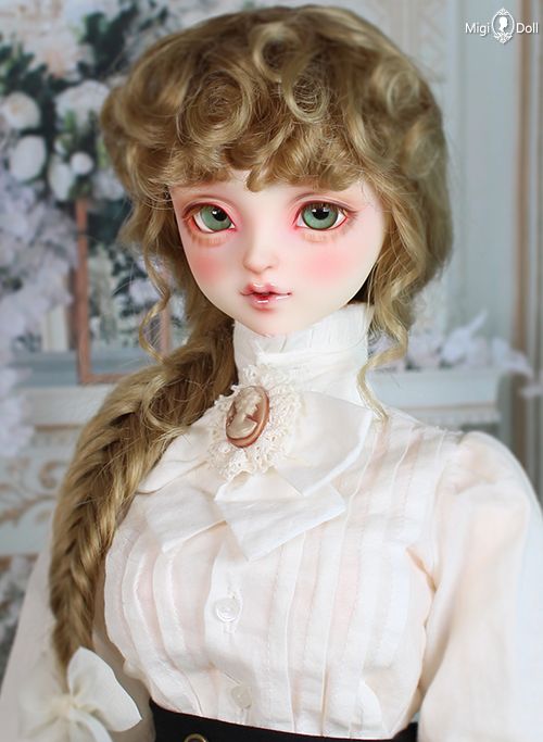 [Custom] Rose Braid 8-9inch: Milk tea [Limited Time Offer] | Preorder | WIG