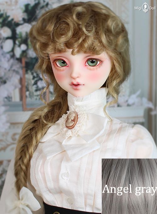 [Custom] Rose Braid 6-7inch: Angel gray [Limited Time Offer] | Preorder | WIG