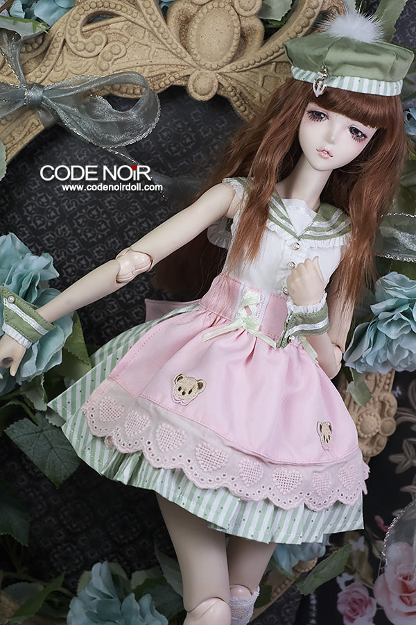 CMD000252 GREEN SAILOR PARFAIT | Preorder | OUTFIT