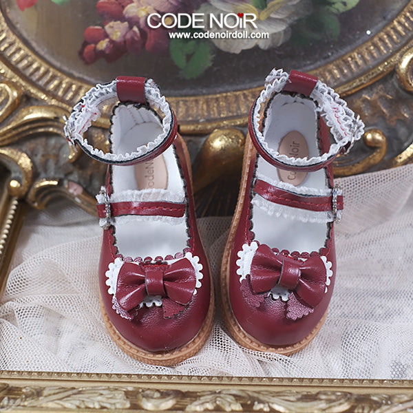 CLS000190 RED LOLITA SHOES (SD) | Preorder | SHOES