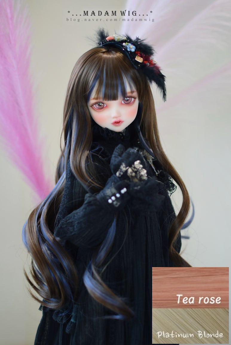 Freya 8-9inch: Platinum Blonde & Tea Rose (secret two tone) | Preorder | WIG