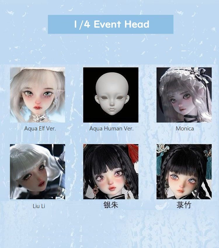 2024 July 1/4 Head [Limited time] | Preorder | PARTS