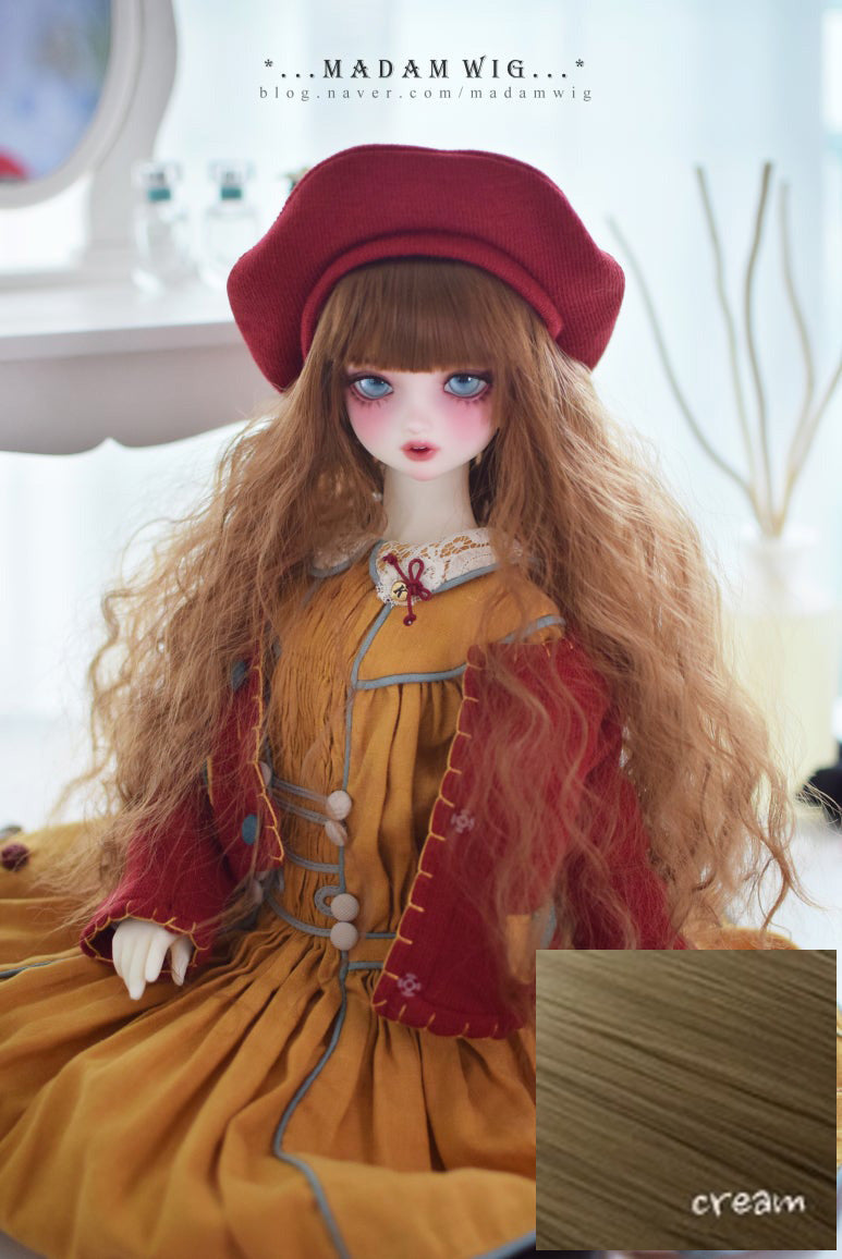 Briller 7-8inch: Cream [Limited time] | Preorder | WIG