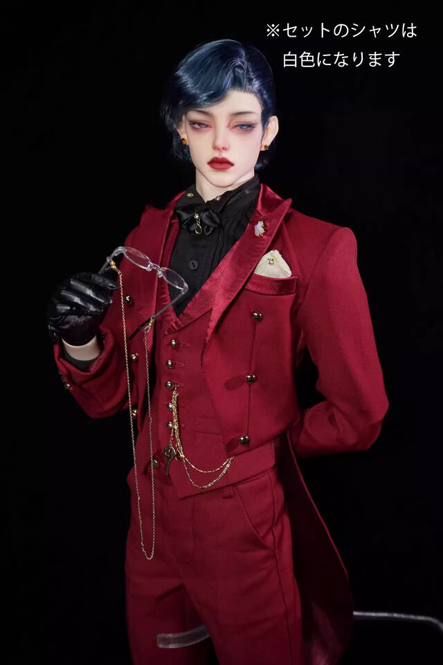 Swallow-Tailed Coat Red: ID75 [Limited time] | Preorder | OUTFIT