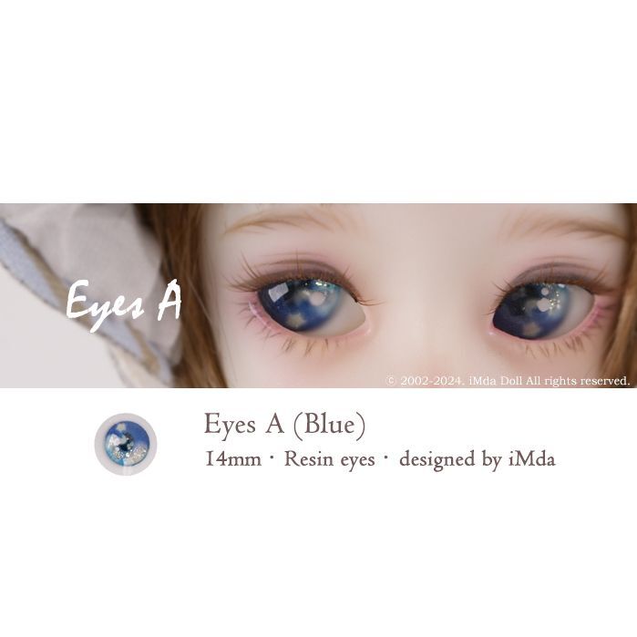 iMda2.6 Eyes A (Resin Blue · 14mm) [Limited time] | PREORDER | EYES