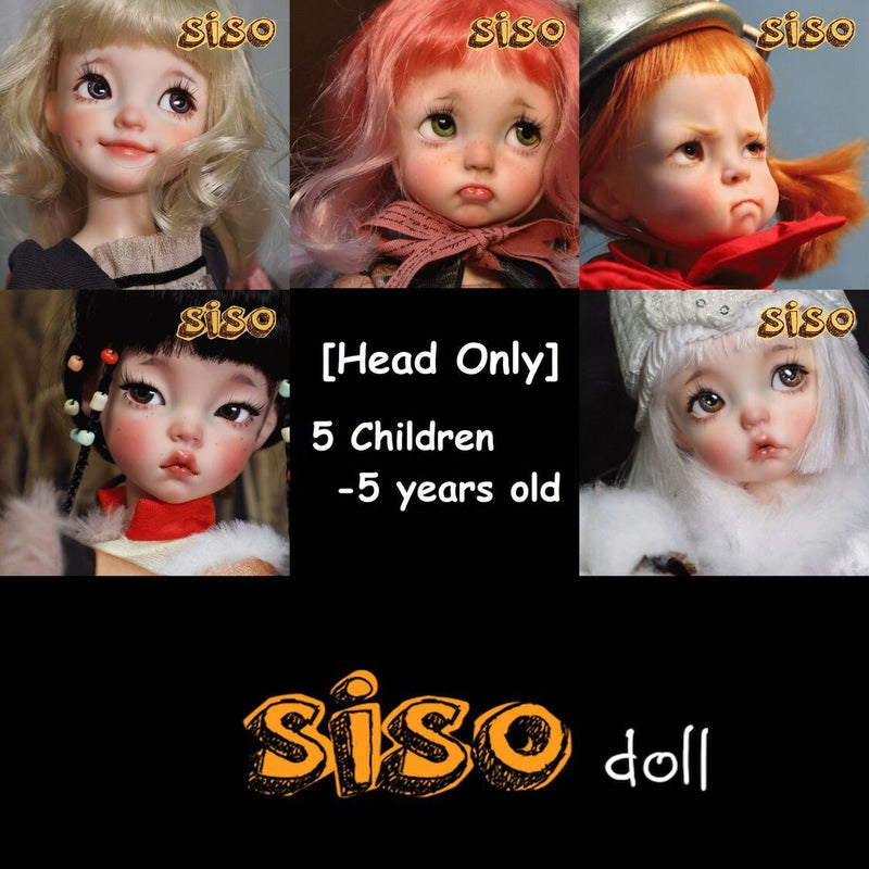 5 Children -5 years old [Limited Time Offer] [Head Only] | PREORDER | PARTS