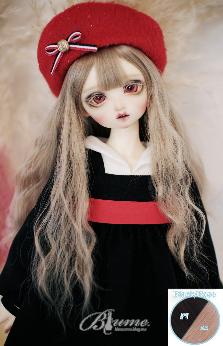 Helian SS: Secret dyeing Black/Rose |  PREORDER | WIG