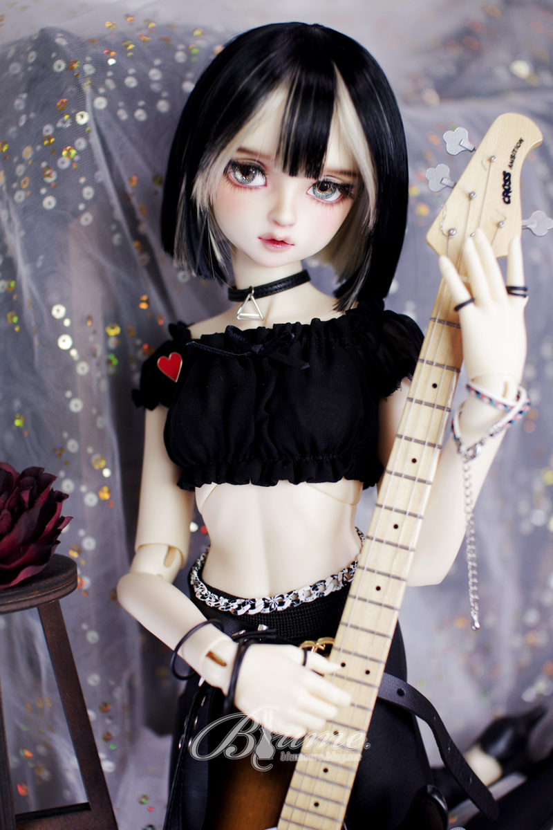 Iris L: Secret dyeing Black/Blond |  PREORDER | WIG