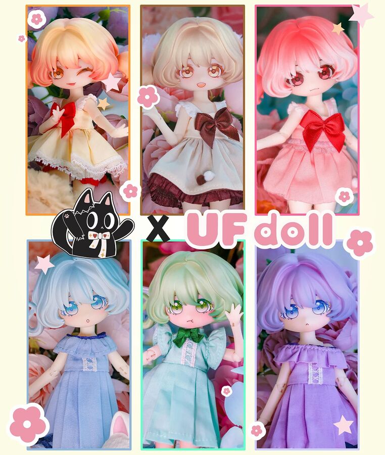 UFDOLL x Ryoko Mokugyo "fruit series" Blind Box Assort (set of 6) |  PREORDER | DOLL