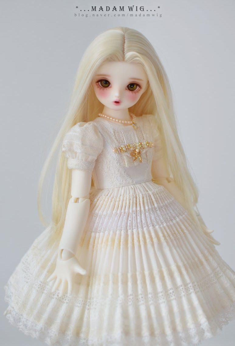 Simona 7-8inch: Platinum Blond [Limited time] | PREORDER | WIG