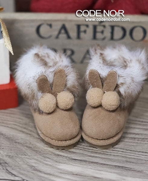 CYS000068 Brown Furry Rabbit [Limited Time] | PREORDER | SHOES