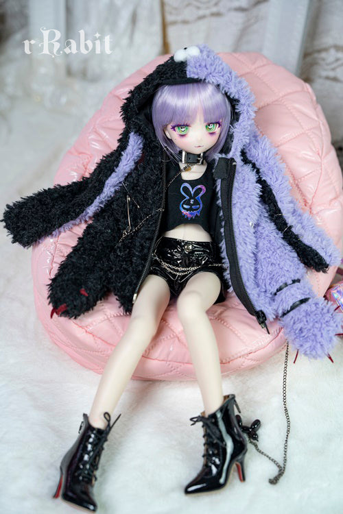 [Hell E rRabit] Usual Dress SET [Cyber Violet] [Limited quantity] | PREORDER | OUTFIT