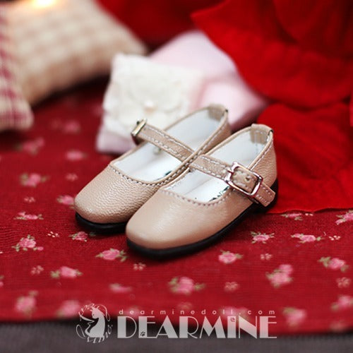 Square flat Beige | PREORDER | SHOES