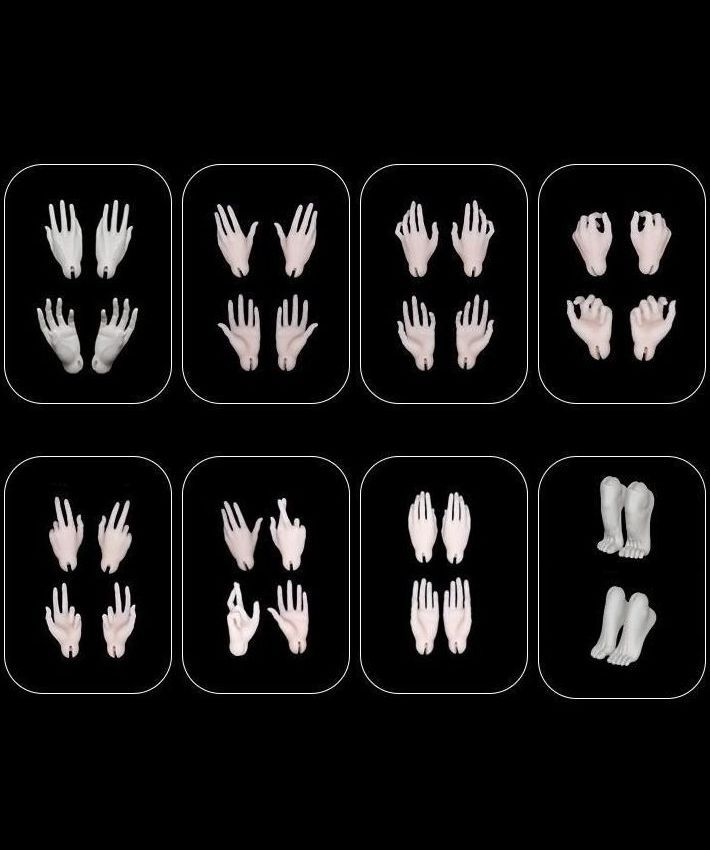 1/4 Hand & Feet Parts (for the astral body) | PREORDER | PARTS