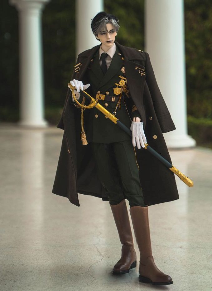 Honour Military Dress Blue & Silver Fullset [Limited Time Offer] | PREORDER | OUTFIT
