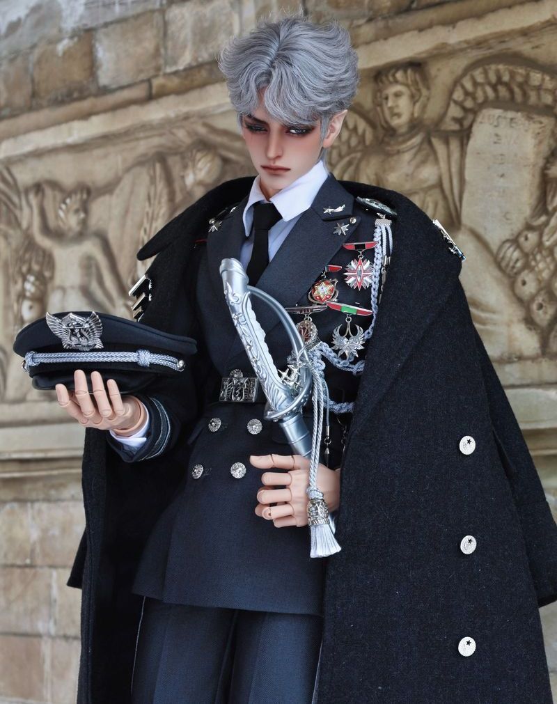 Honor Military Dress Gray & Silver Fullset: ID75 [Limited Time Offer] | PREORDER | OUTFIT