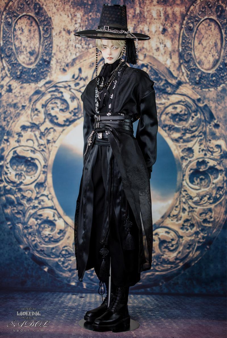 [Black Shadow] Outfit Full Set + Choker: SD17boy(65cm) | Item in Stock | OUTFIT