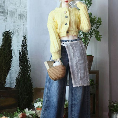 Jean Pants (Extra Widefit) Washed Dark Blue | Item in Stock | OUTFIT