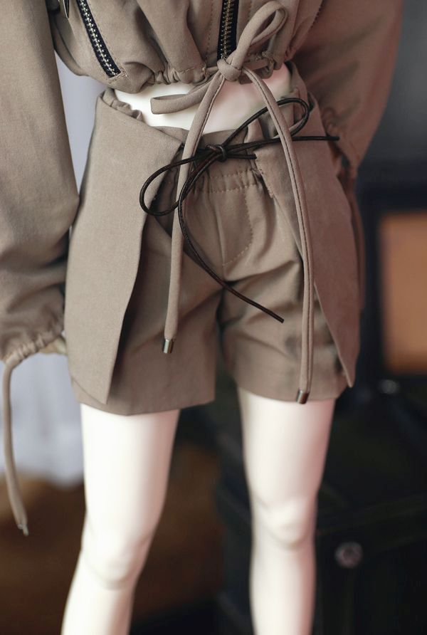 Shorts (w/wrap skirt) Mocha Mousse 58cm&64cm [Limited quantity] | PREORDER | OUTFIT
