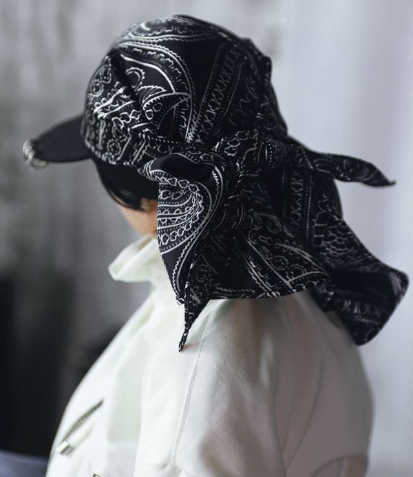 Bandana L: Black [Limited quantity] | PREORDER | ACCESSORIES