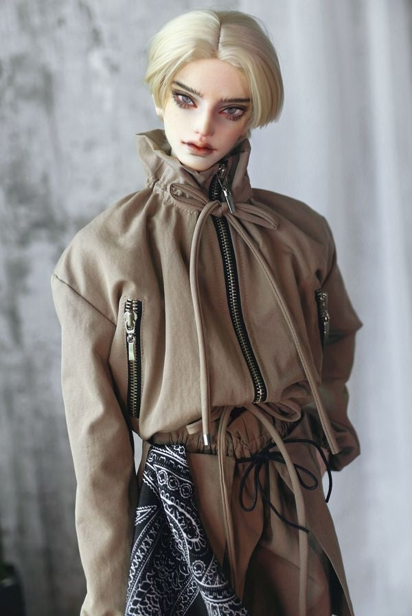 Bomber (Ruffle) Mocha Mousse: 75cm [Limited quantity] | PREORDER | OUTFIT