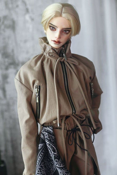 Bomber (Ruffle) Mocha Mousse: 70cm [Limited quantity] | PREORDER | OUTFIT