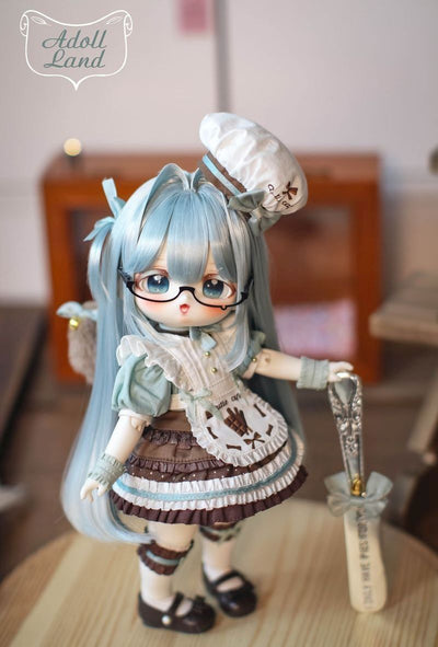 Neko Café Set Mint Chocolate: 23cm [Limited time discount] | PREORDER | OUTFIT