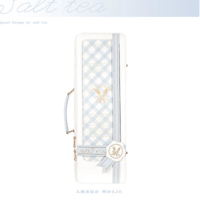 Wrapping Ribbon Doll Bag: White Blue | Item in Stock | TOOLS