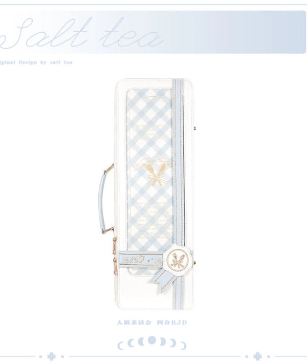 Wrapping Ribbon Doll Bag: White Blue | Item in Stock | TOOLS