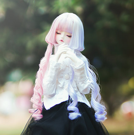 Jellyfish(Pink×Purple) - 7-8inch | Item in Stock | WIG