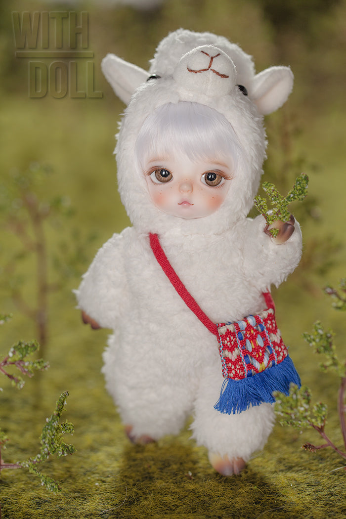 Baby Alpaca Alex (White) [5% OFF for a limited time] | PREORDER | DOLL