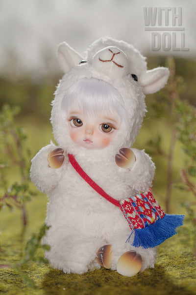 Baby Alpaca Alex (White) [5% OFF for a limited time] | PREORDER | DOLL